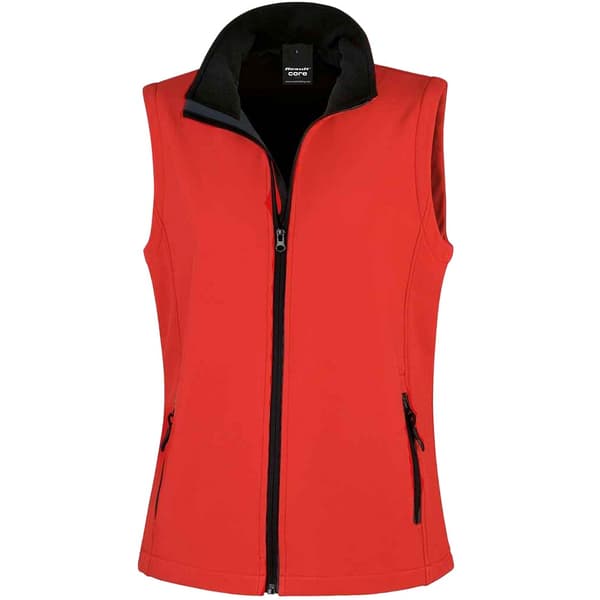 Result Kvinnor/Damer Core Printable Soft Shell Bodywarmer