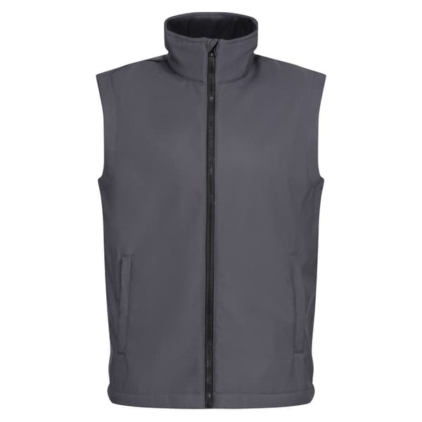 Regatta Professional Ablaze Soft Shell Bodywarmer för män Seal Grey/Black XXL