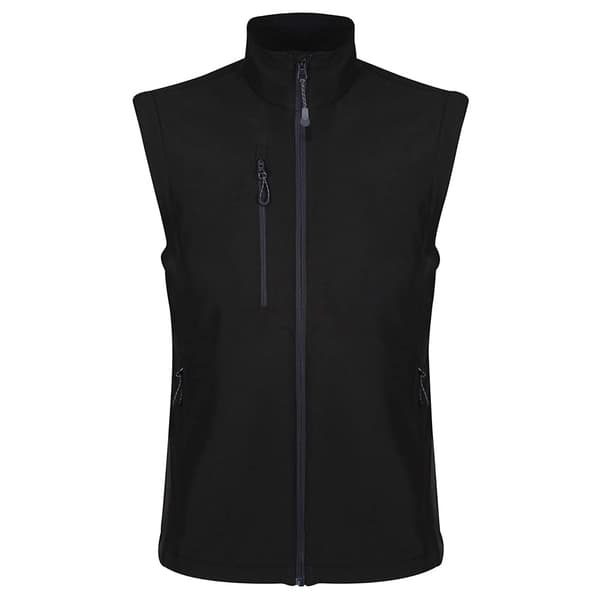 Regatta Professional Mens Honestly Made Recycled Soft Shell Bodywarmer Black S