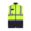 Miniatyrbilde 1 av 2: Yoko Adults Unisex Two Tone Bodywarmer