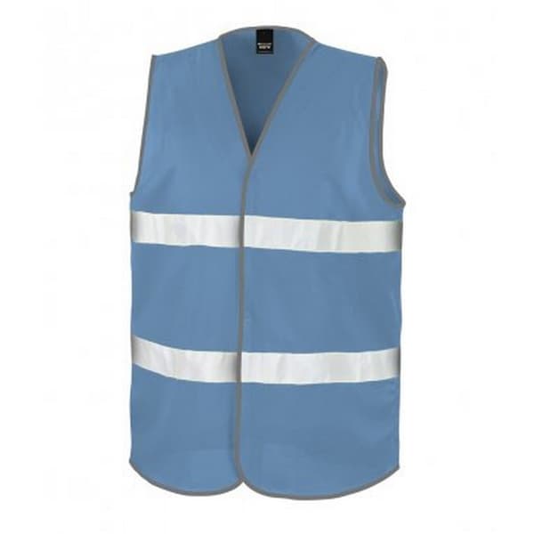 Result Voksne Unisex Core Enhanced Vis Vest Sky Blue XXL