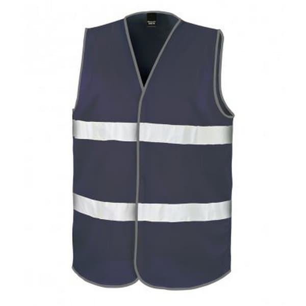 Result Adults Unisex Core Enhanced Vis Vest Navy S/M