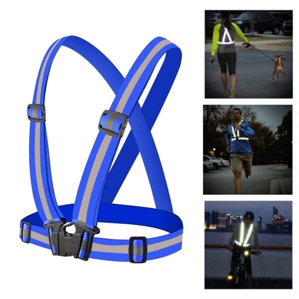 Refleksvest / Reflekssele til løb og cykling