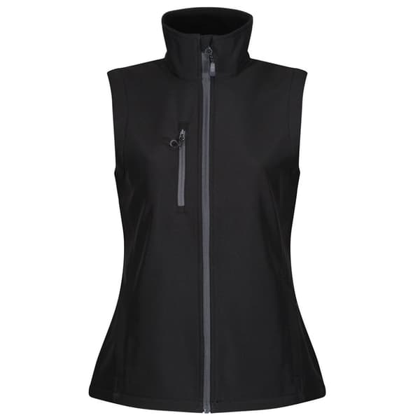 Regatta Womens/Ladies Honestly Made Softshell Recycled Body Warmer Black 12 UK