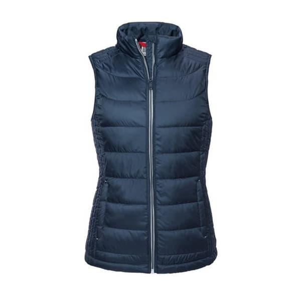 Russell Womens/Ladies Nano Body Warmer French Navy XS