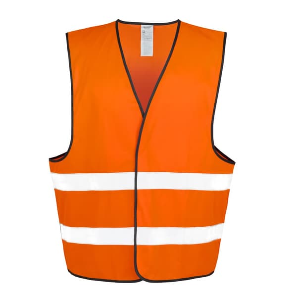 Result Unisex väst för vuxna med hög ljusstyrka och reflekterande väst Fluorescent Orange XXL, 3XL