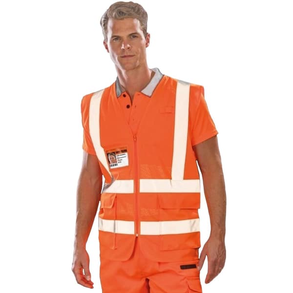 SAFE-GUARD By Result Unisex Adult Executive Safety Vest
