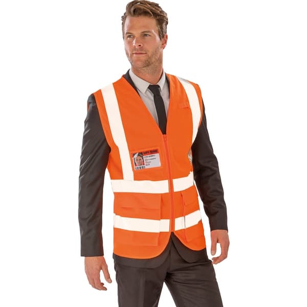 SAFE-GUARD By Result Unisex Adult Executive Safety Vest