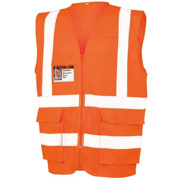 SAFE-GUARD By Result Unisex Adult Executive Safety Vest