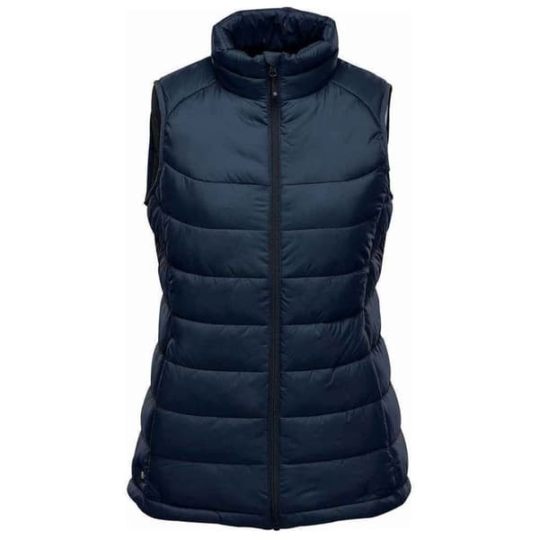 Stormtech Womens/Ladies Stavanger Thermal Body Warmer Navy/Graphite Grey L