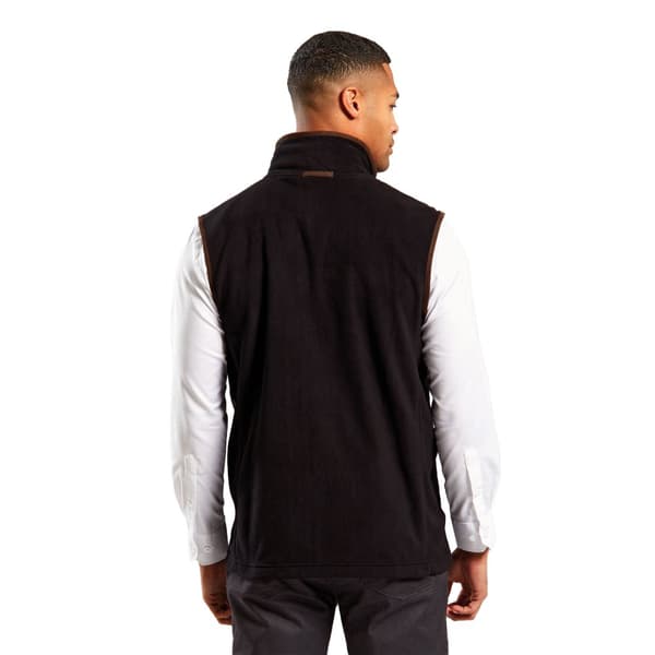 Premier Mens Artisan Fleece Gilet Black 3XL