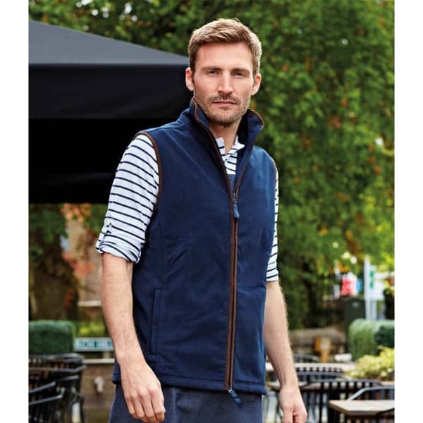 Premier Herre Artisan Fleece Gilet