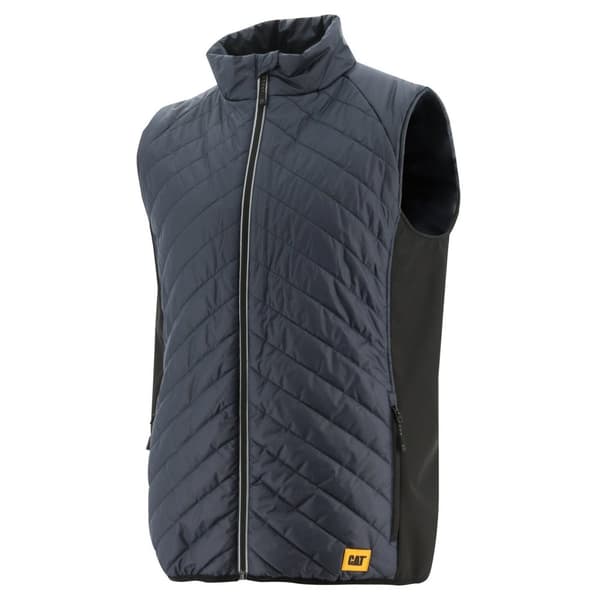 Caterpillar Hybrid Body Warmer til mænd Navy L
