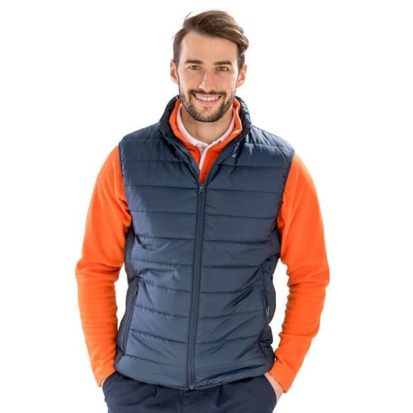 Result Promo Core Padded Body Warmer för män