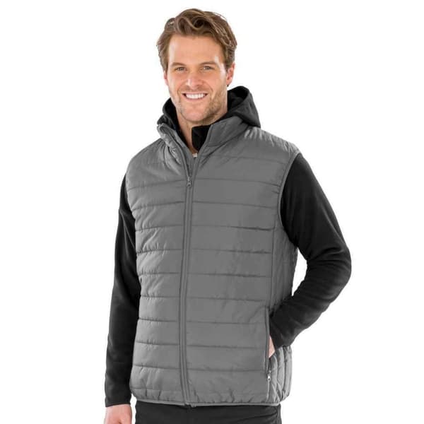 Result Promo Core Padded Body Warmer för män