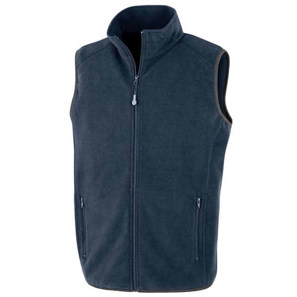 Result Genuine Recycled Unisex Polarthermic Fleece Body Warmer til voksne Navy XS