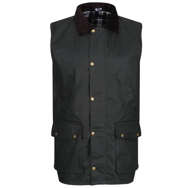 Regatta Unisex Adult Banbury Waxed Gilet Dark Khaki M