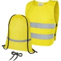 Miniatyrbilde 1 av 2: Bullet Childrens/Kids Ingeborg Hi-Vis Vest Set