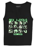 Miniatyrbild 1 av 6: The Sex Pistols Pretty Vacant Vest Top Skinny Fit