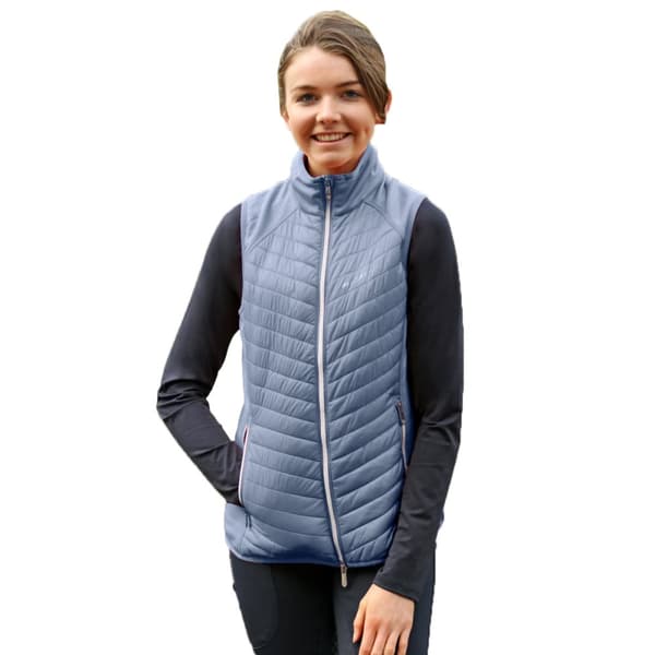 Hy Womens/Ladies Quilted Gilet Riviera Blue XL