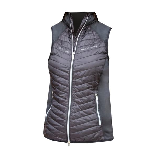 Hy Womens/Ladies Synergy Padded Lightweight Riding Gilet Black L