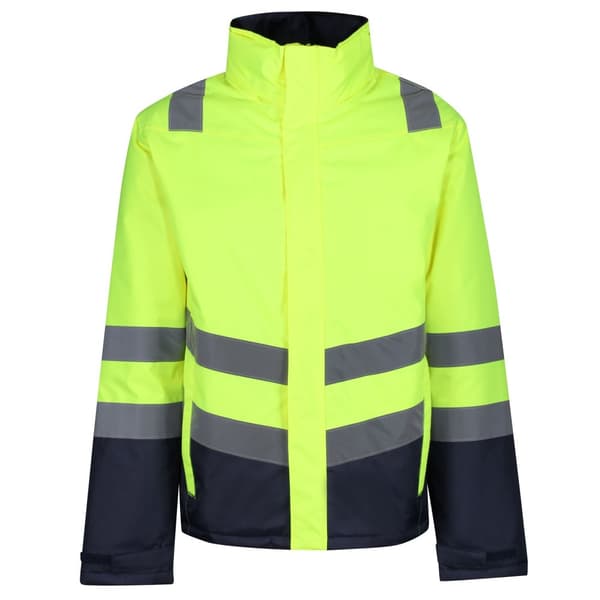 Regatta High-Vis bomberjakke til mænd Yellow/Navy L