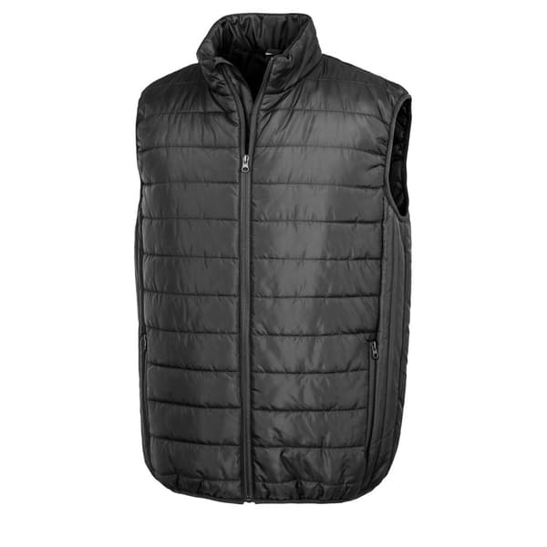 Result Core Mens Promo Padded Body Warmer Black M