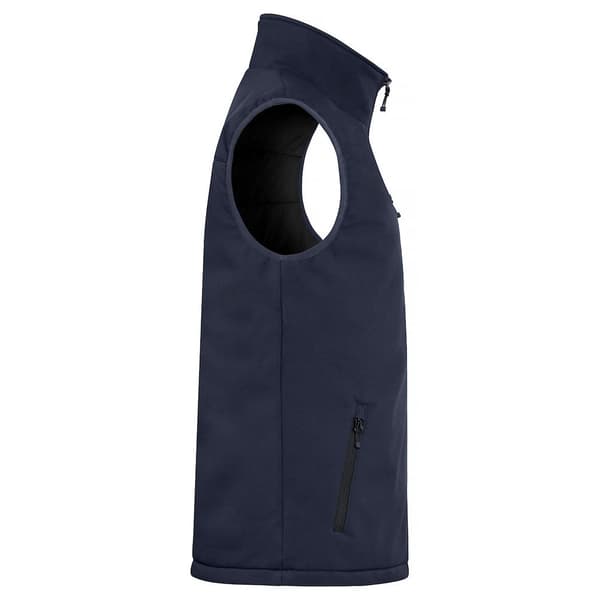 Clique Mens Softshell Padded Gilet