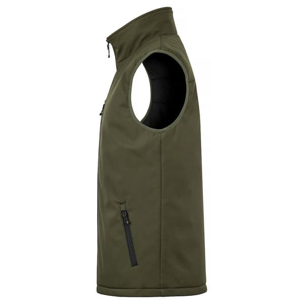 Clique Mens Softshell Padded Gilet