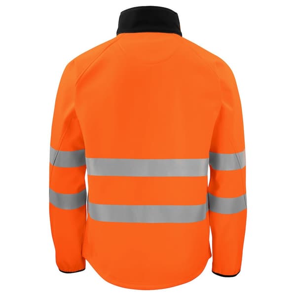 Projob Mens Hi-Vis Soft Shell Jacket