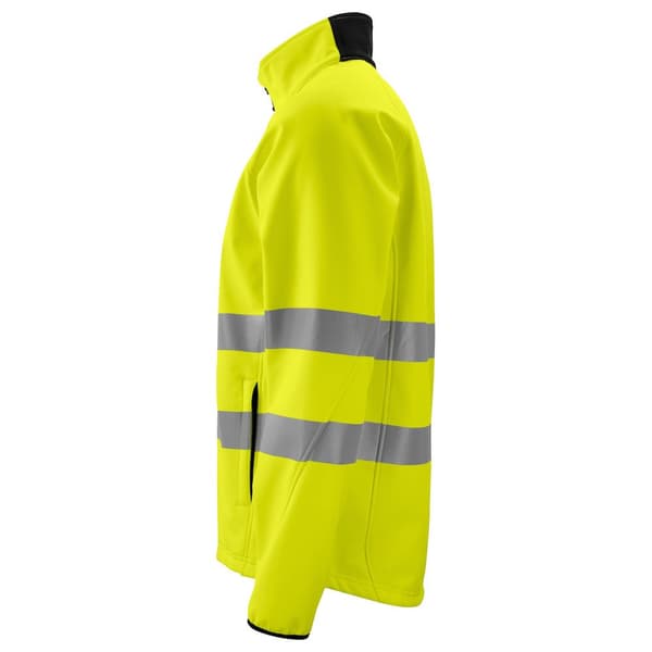 Projob Mens Hi-Vis Soft Shell Jacket