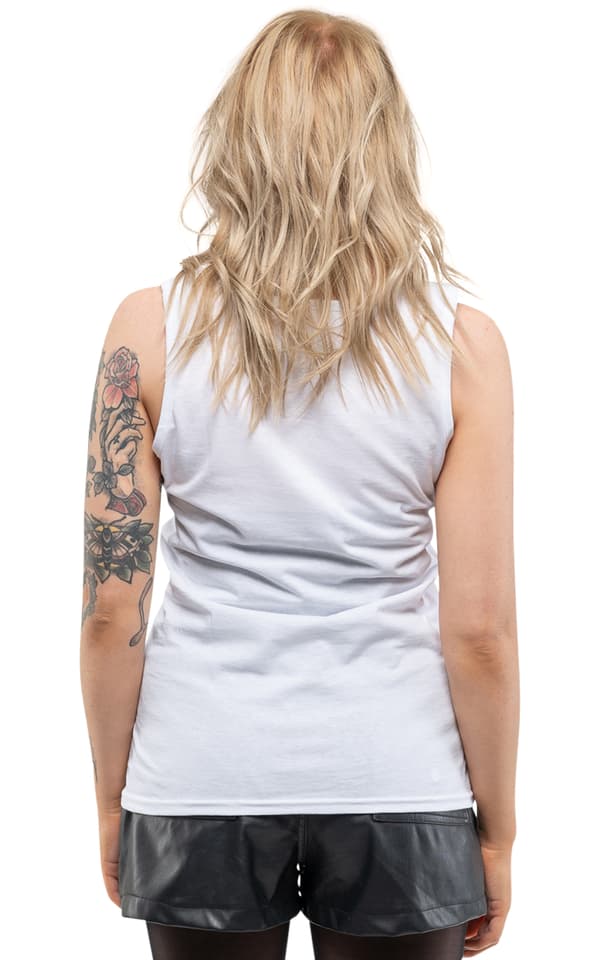 The Stone Roses Lemon Multicolor Skinny Vest