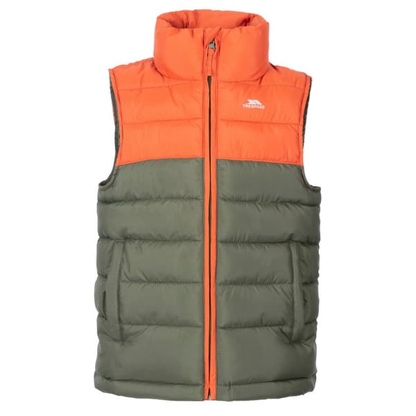 Trespass Childrens/Kids Oskar Gilet Burnt Orange 3-4 Years