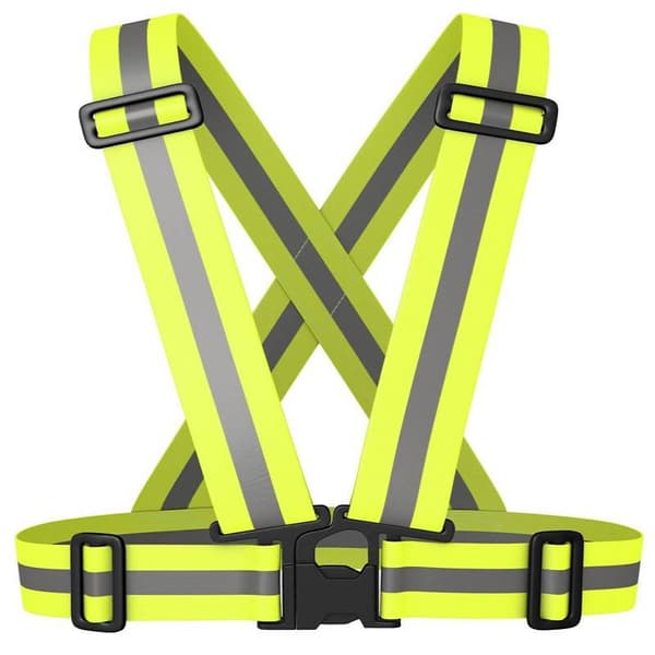Refleksvest / Reflekterende sele - Gul