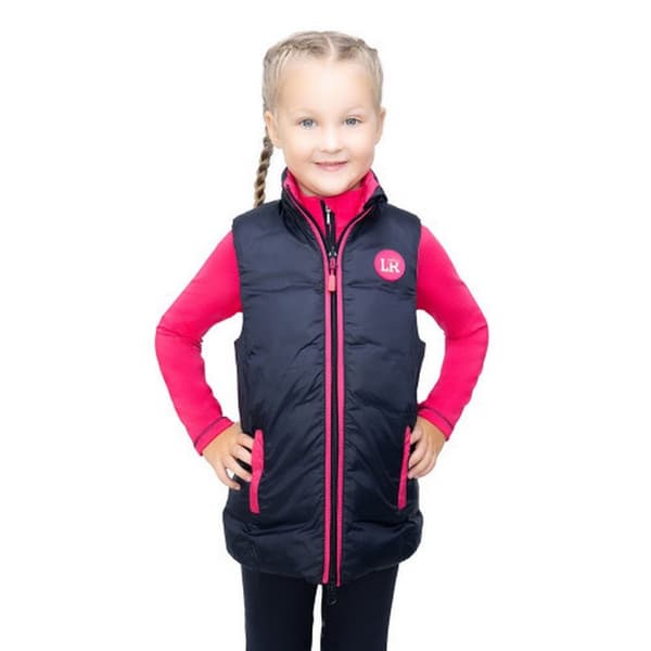 Little Rider Childrens/Kids Analise Reversible Padded Riding Gilet