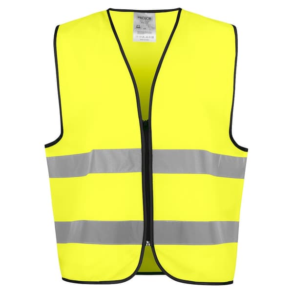 Projob Mens Hi-Vis Vest Yellow/Black One Size