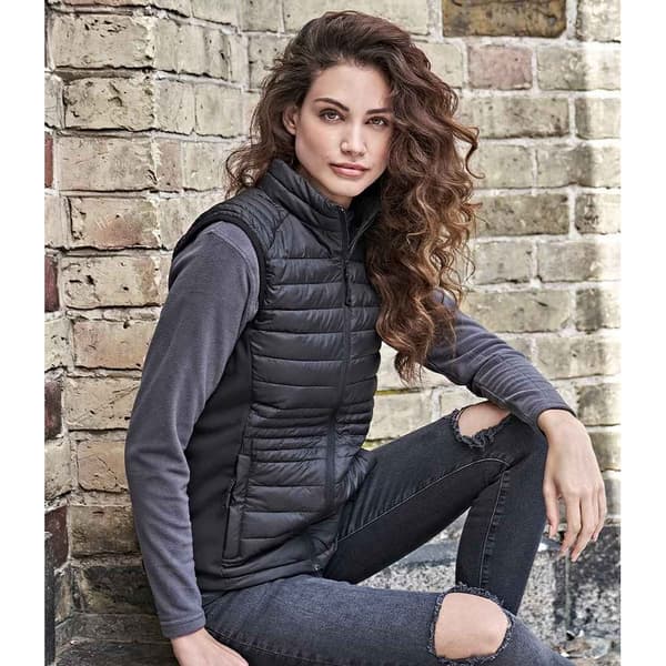 Tee Jays Kvinnor/Damer Crossover Padded Body Warmer