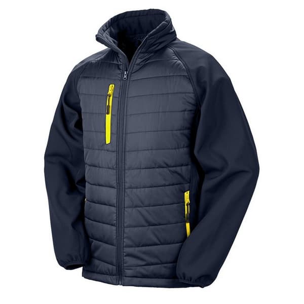 Result Unisex Adult Compass Softshell Padded Jacket för vuxna