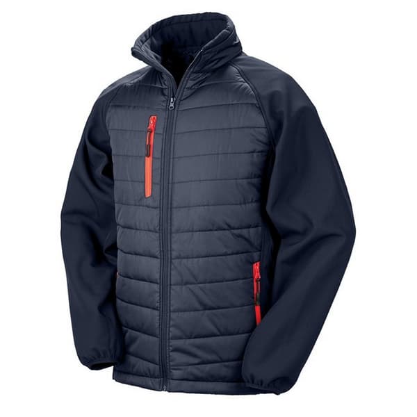 Result Unisex Adult Compass Softshell Padded Jacket för vuxna