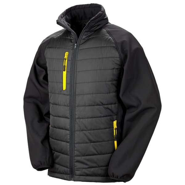 Result Unisex Adult Compass Softshell Padded Jacket för vuxna
