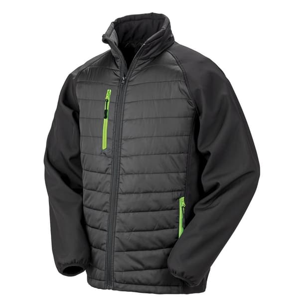 Result Unisex Adult Compass Softshell Padded Jacket för vuxna
