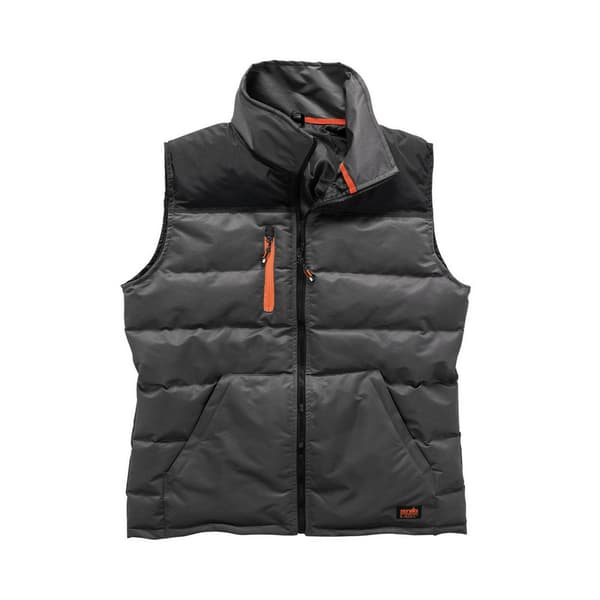 Scruffs Mens Work Body Warmer Charcoal XL