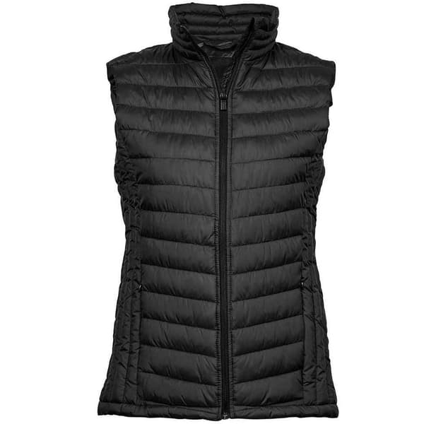 Tee Jays Womens/Ladies Zepelin Padded Body Warmer Black 3XL