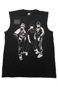 Miniatyrbild 2 av 2: Run DMC Vest Top Gold Chains Photo Official Mens Black