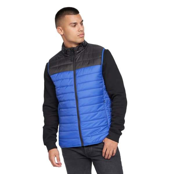Crosshatch Presnell Gilet med hög hals för män