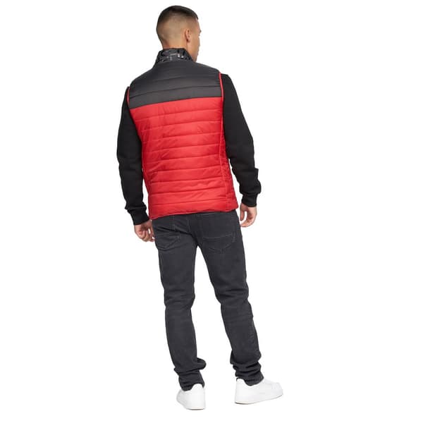Crosshatch Presnell Gilet med hög hals för män
