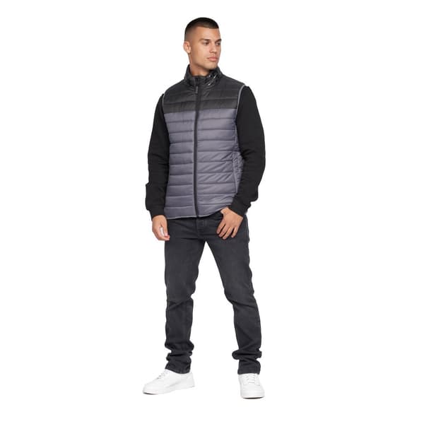Crosshatch Presnell Gilet med hög hals för män