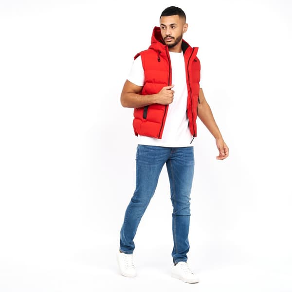 Crosshatch Mens Kampleys Embossed Gilet