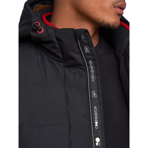 Crosshatch Mens Kampnew präglad Gilet