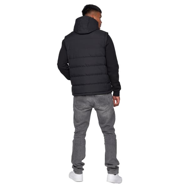 Crosshatch Mens Kampnew präglad Gilet